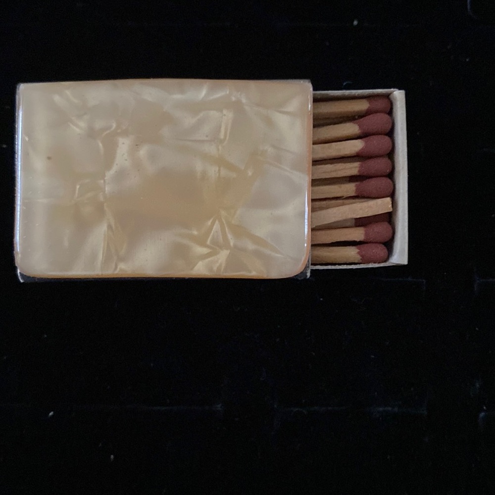 Vintage matches box.  Mx2